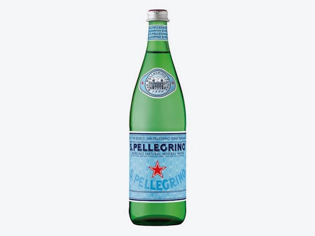 San Pellegrino Sparkling Natural Mineral Water (glass)