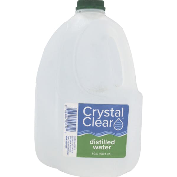 Crystal Clear Distilled Water